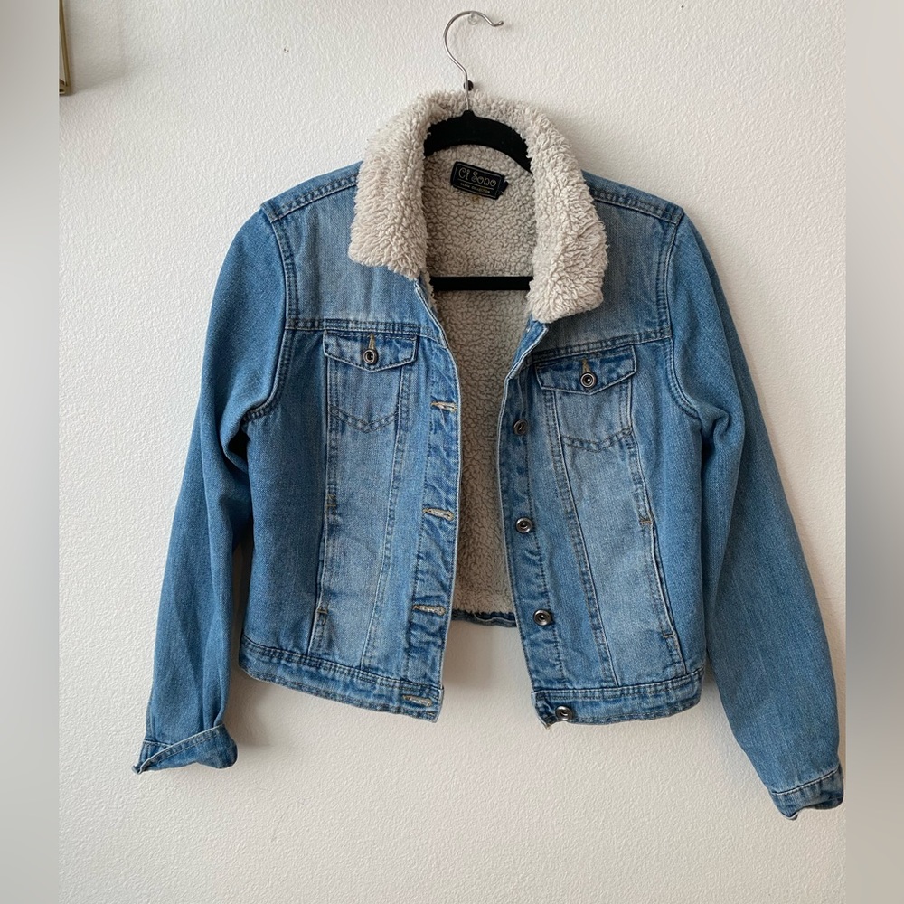 Denim jacket size medium